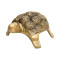 NOVELIKA- Brass Turtle Statue decorative showpiece with Vastu (Set of 1)