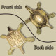 NOVELIKA-Brass Turtle Statue with Vastu Shastra and Feng Shui principles for home -office -Temple décor. (Set of 1) NOVELIKA-Brass Turtle Statue with Vastu Shastra and Feng Shui principles for home -office -Temple décor. (Set of 1)