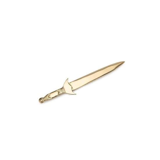 NOVELIKA- Brass Talwar (Sword) with a Lion Face Design Idol for Home and Office (Set of 1) NOVELIKA- Brass Talwar (Sword) with a Lion Face Design Idol for Home and Office (Set of 1)