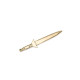 NOVELIKA- Brass Talwar (Sword) with a Lion Face Design Idol for Home and Office (Set of 1) NOVELIKA- Brass Talwar (Sword) with a Lion Face Design Idol for Home and Office (Set of 1)