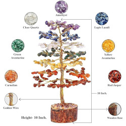 NOVELIKA-Large Chakra Healing Tree for Energy Balancing, Meditation, and Spiritual For Home (Pack of 1) NOVELIKA-Large Chakra Healing Tree for Energy Balancing, Meditation, and Spiritual For Home (Pack of 1)