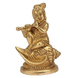 Lord Bal Krishna Statue for Home and Office Decor