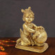 Lord Baby Krishna Makhan Chor Idol Statue Statue for Home and Office Decor