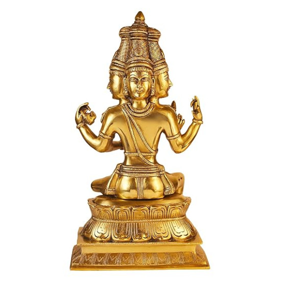 Lord Brahma JI Statue for Home and Office Decor Lord Brahma JI Statue for Home and Office Decor