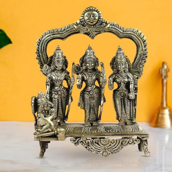 Lord Shree Ram Sita Laxman Hanuman Darbar Idol Statue for Home and Office Decor