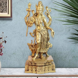 Ardhanarishwara (Half Shiva & Parvati) Statue for Home and Office Decor