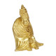 NOVELIKA-Brass Goddess Tulja Bhavani Idol ( Pack of 1)