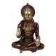 NOVELIKA-Bajrang Bali Sitting Blessing Meditation for puja Sculpture Diwali Décor ( Pack of 1) 