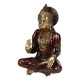 NOVELIKA-Bajrang Bali Sitting Blessing Meditation for puja Sculpture Diwali Décor ( Pack of 1) 