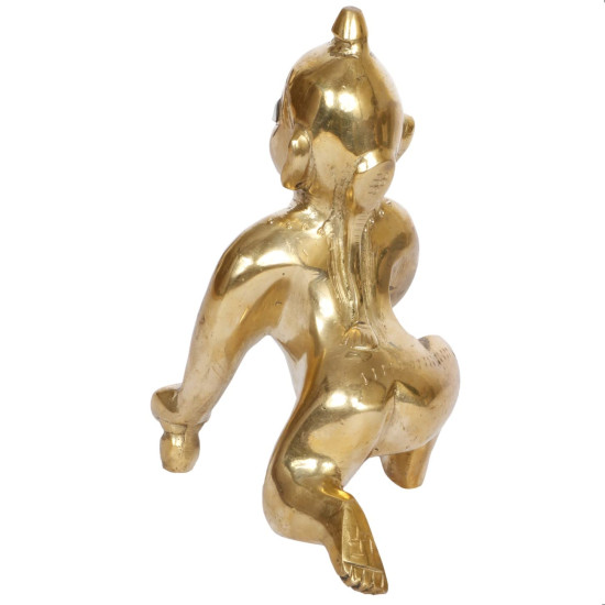 NOVELIKA- Laddu Gopal Little Krishna Thakur ji Statue (Pack of 1) NOVELIKA- Laddu Gopal Little Krishna Thakur ji Statue (Pack of 1)