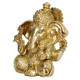 NOVELIKA- Brass Lord Ganesha Murti in Blessing Posture ( Pack of 1)