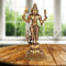 NOVELIKA-Brass Lord Murugan Kartikeya Standing Idol ( Pack of 1)