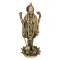NOVELIKA-Brass Lord Vishnu Idol Standing on Lotus Statue ( Pack of 1 )