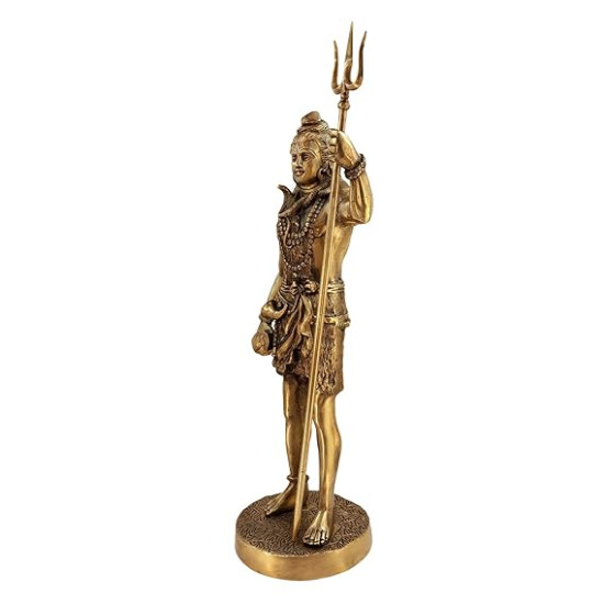 Lord Shiva Standing Large Statue for Home and Office Decor
