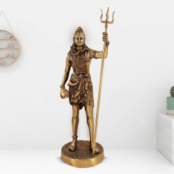Lord Shiva Standing Large Statue for Home and Office Decor