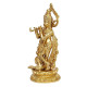 Lord Krishna Flute with Peacock Idol Statue for Home and Office Decor Lord Krishna Flute with Peacock Idol Statue for Home and Office Decor