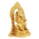 Lord Ganesha Sitting Singhasan Statue for Home and Office Decor