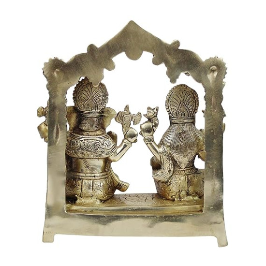 NOVELIKA-Laxmi Ganesh Murti Statue Murti Gift for Home Office Mandir Decor NOVELIKA-Laxmi Ganesh Murti Statue Murti Gift for Home Office Mandir Decor