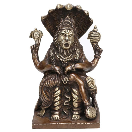 God Narasimha Statue for Home and Office Decor