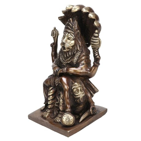 God Narasimha Statue for Home and Office Decor