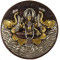 Goddess Gajalakshmi  Devi Statue for Wall Decor Hanging Home and Office Decor