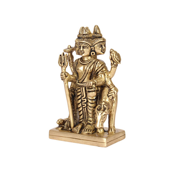 NOVELIKA-Brass Trimurti Brahma Vishnu Mahesh Puja Murti (Set of 1) NOVELIKA-Brass Trimurti Brahma Vishnu Mahesh Puja Murti (Set of 1)