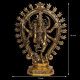 NOVELIKA-Brass Dancing Natraja Murti Home Décor Vastu -Mandir -Gift (Pack of 1) NOVELIKA-Brass Dancing Natraja Murti Home Décor Vastu -Mandir -Gift (Pack of 1)