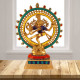 NOVELIKA-Brass Dancing Natraja Murti God Shiva Idol (Pack of 1) NOVELIKA-Brass Dancing Natraja Murti God Shiva Idol (Pack of 1)