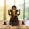 NOVELIKA-Brass Ganesh Idol for Home Décor (Pack of 1)
