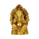 NOVELIKA- Brass Ganesh Idol Home Décor (Pack of 1) 