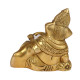 NOVELIKA-Brass Ganesha Resting Blessing Position (Pack of 1)
