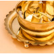 Novelika - Brass Akhand Diya with a Glass Cover (NA580)