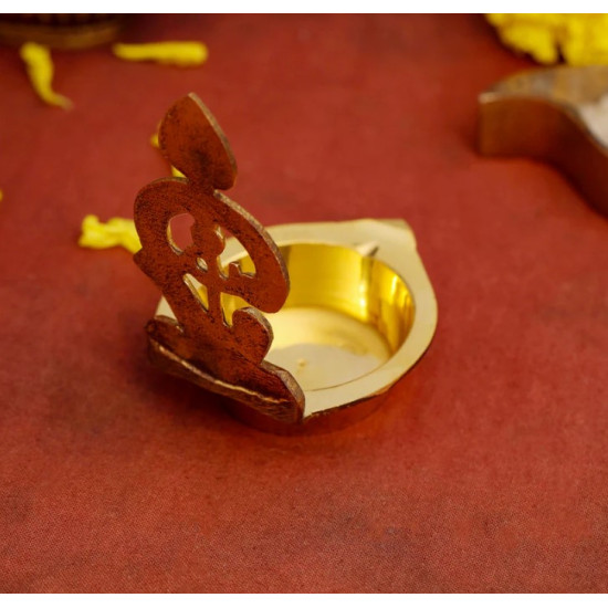Novelika- Brass Om Vel Diya (or Deepam)NA585