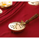 Novelika - Brass Incense Butler with a Wooden Handle(NA586)