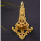 Novelika- Brass Ethnic Carved Hanging Diya(NA593)