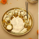 Novelika-  Brass Traditional Seven Deepak Pooja Thali(NA602)