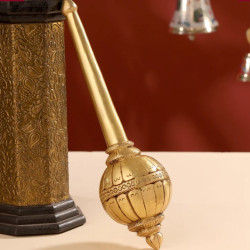 Novelika-  Brass Lord Hanuman Mace (Gada)(NA603)