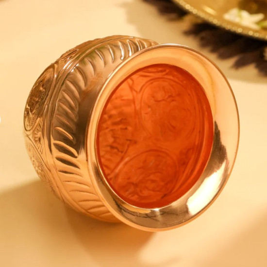 Novelika- Copper Ashtalakshmi Pooja Kalash(NA617)