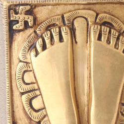 Novelika- Brass Charan Paduka(NA620)