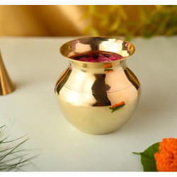 Novelika- Brass Pooja Kalash or  Brass Lota(NA622)