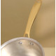 Novelika- copper saucepan with a lid and a brass or gold-toned handle(NA623) Novelika- copper saucepan with a lid and a brass or gold-toned handle(NA623)