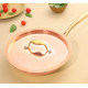 Novelika-Copper Fry Pan with a Lid and Brass Handle(NA624) Novelika-Copper Fry Pan with a Lid and Brass Handle(NA624)