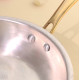 Novelika-Copper Fry Pan with a Lid and Brass Handle(NA624) Novelika-Copper Fry Pan with a Lid and Brass Handle(NA624)