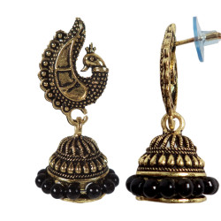 Novelika Latest Stylish Golden Tone Traditional Dangle Earring set for Women Girls - ER11005