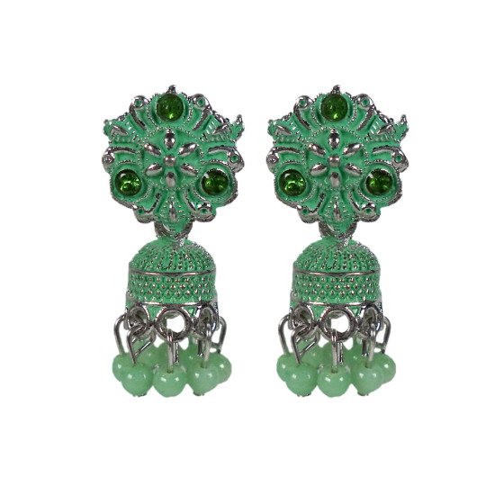 Novelika Latest Stylish Traditional Earring Jhumka Earring set for Women Girls - ER11014