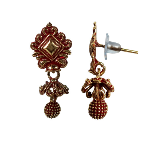 Novelika Latest Stylish Traditional Jhumka Earring set for Women Girls - ER11032