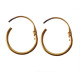 Novelika Latest Stylish Golden Tone Traditional Chandelier Earring set for Women Girls - ER5006