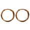 Novelika Latest Stylish Golden Tone Traditional Hoop Earring set for Women Girls - ER5007