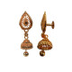 Novelika Latest Stylish Golden Tone Beautiful Traditional Jhumka Earring set for Women Girls - ER6008