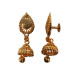 Novelika Latest Stylish Golden Tone Beautiful Traditional Jhumka Earring set for Women Girls - ER6008